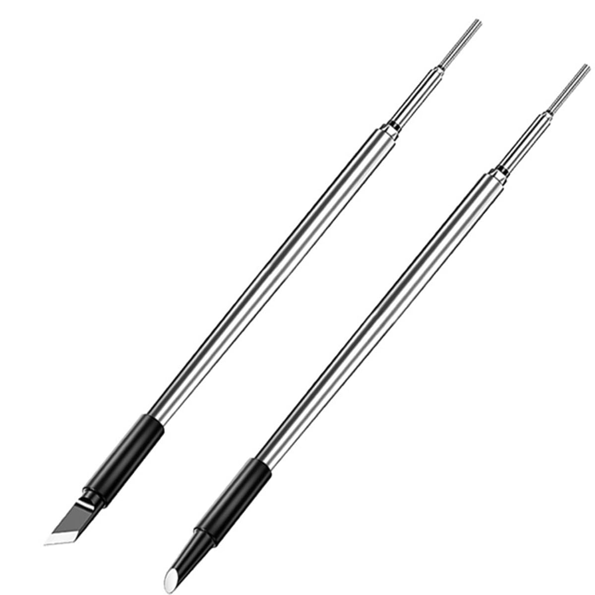 Serplex 2Pcs Tips for USB 5V8W Soldering Iron Tool Welding Solder Tips Ceramic Heating Component High Conductivity Replacement Tips for Soldering Iron Pen Soldering Iron Tool Accessories Serplex 2Pcs Tips for USB 5V8W Soldering Iron Tool Welding Solder Tips Ceramic Heating Component High Conductivity Replacement Tips for Soldering Iron Pen Soldering Iron Tool Accessories